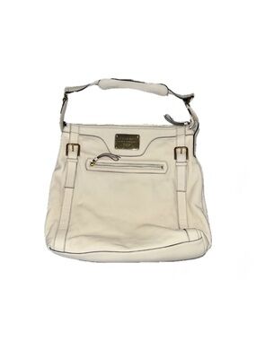Dolce & Gabbana cream leather purse